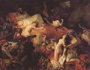 Eugene Delacroix La Mort de Sardanapale (mk32) France oil painting artist